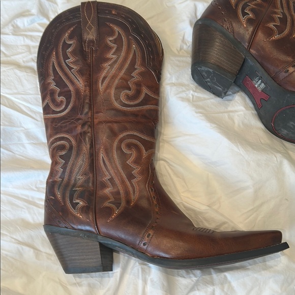 Ariat Ladies Heritage Western Cowboy Boots caramel 11 - Picture 2 of 12